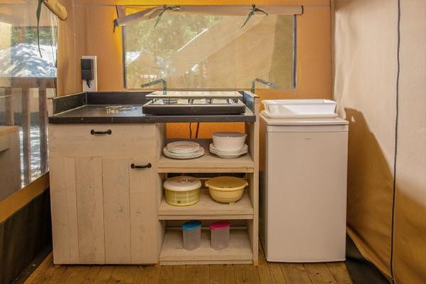 Eurocamp Tents At Campsite Polari 罗维尼 外观 照片